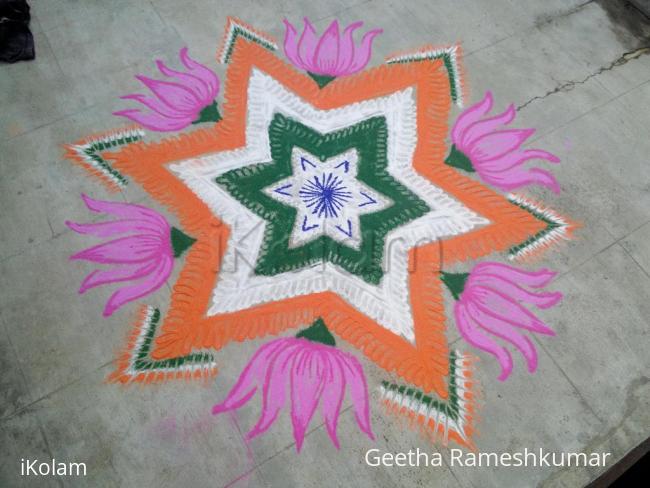 Rangoli: Happy Republic Day!