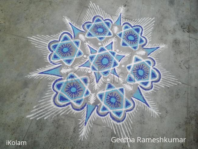 Rangoli: my daily kolam!