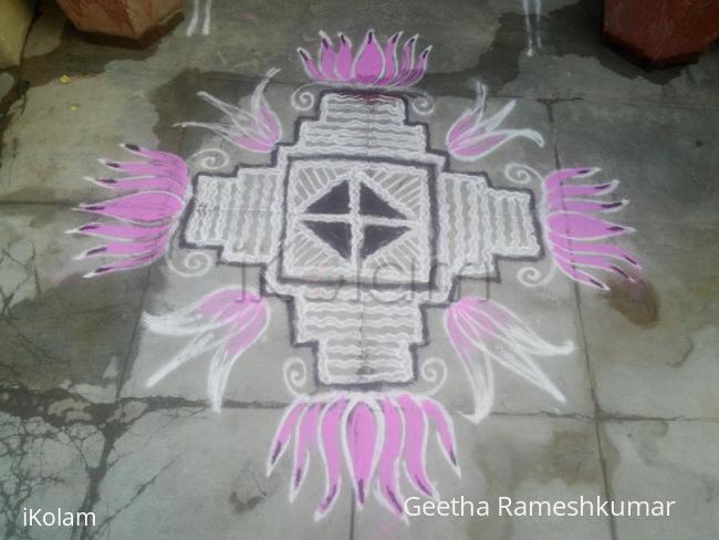 Rangoli: Friday kolam!