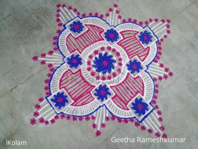 Rangoli: Freehand Rangoli!