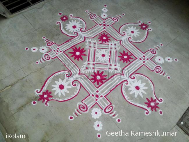 Rangoli: Friday kolam!