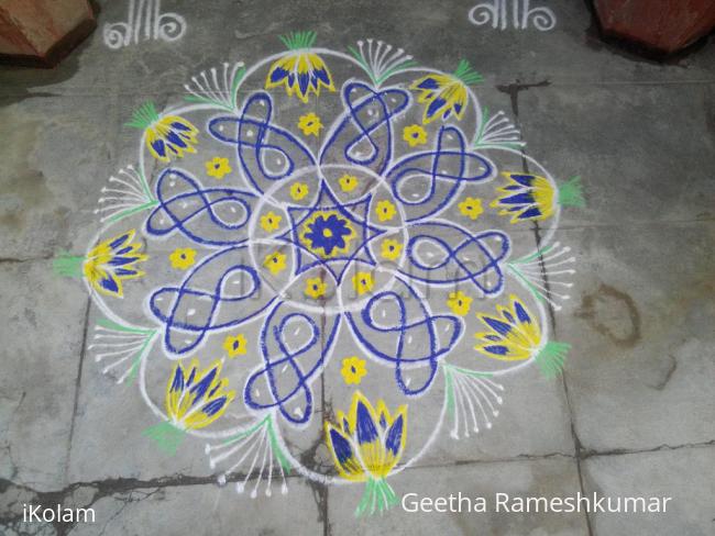 Rangoli: Tuesday kolam!