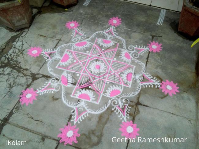 Rangoli: Friday kolam!