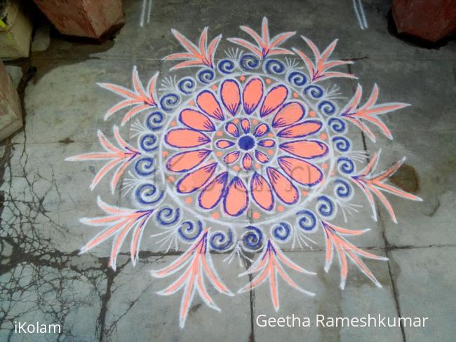 Rangoli: My daily kolam!