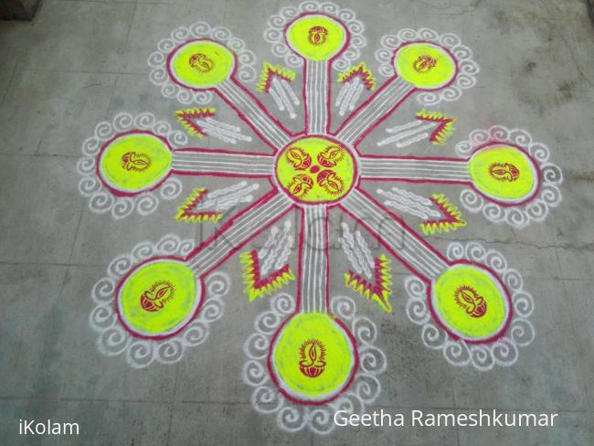 Rangoli: Friday kolam!