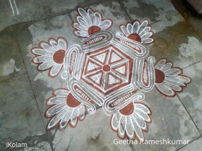 Rangoli: My daily kolam!