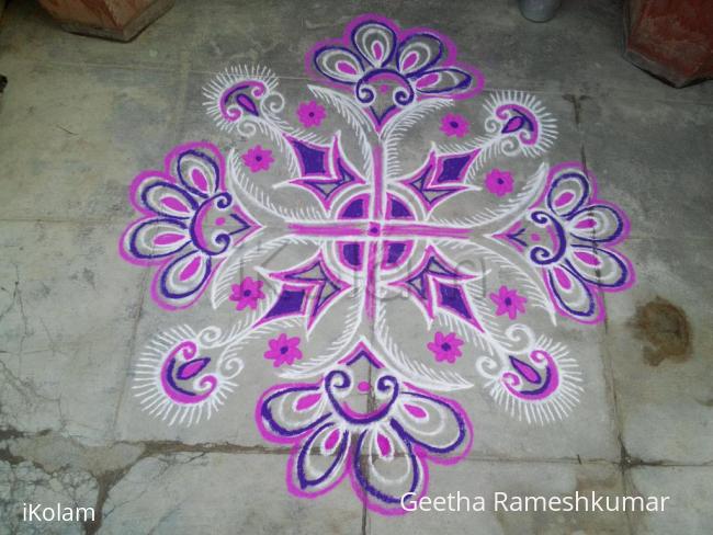 Rangoli: My daily kolam!