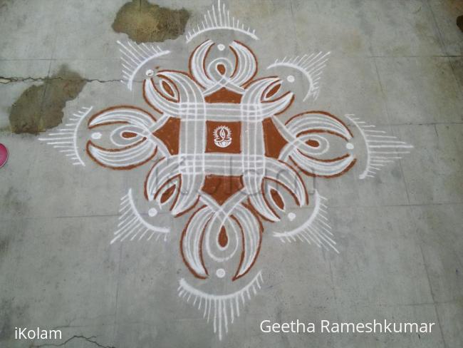 Rangoli: My Friday  kolam!