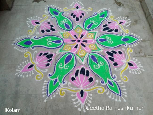 Rangoli: My kolam!