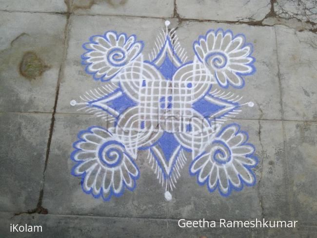 Rangoli: my kutty kolam!