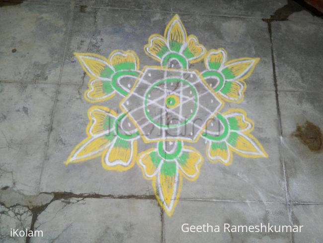 Rangoli: my daily kolam