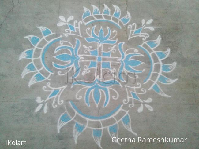 Rangoli: my daily kolam