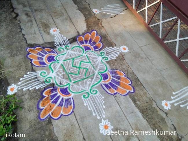 Rangoli: my daily kolam