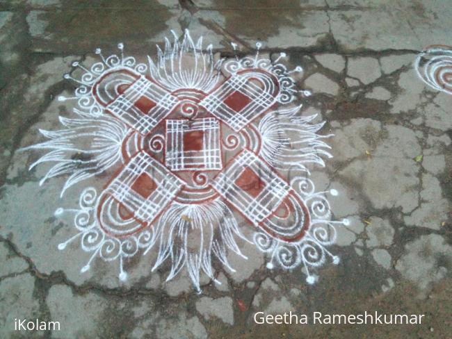 Rangoli: my kolam!