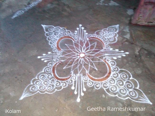 Rangoli: my daily kolam