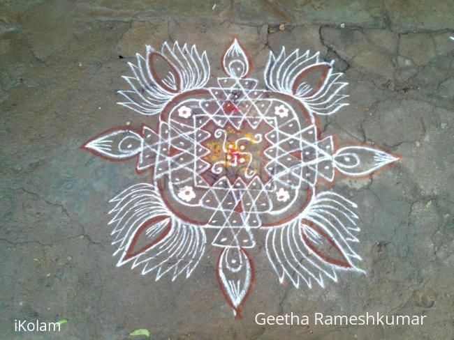 Rangoli: my kolam!