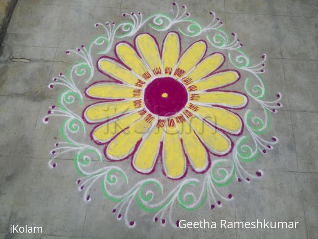 Rangoli: Margazhi kolam_24!