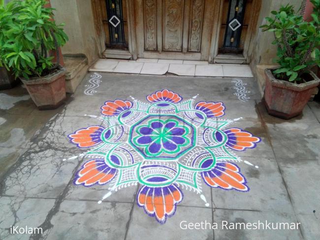 Rangoli: Happy Diwali Friends!!