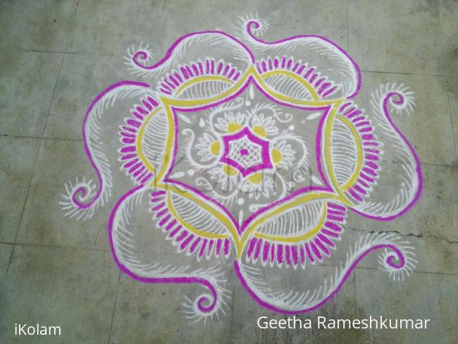 Rangoli: Margazhi kolam_9!