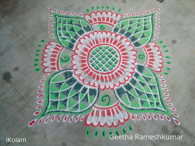 Rangoli: Margazhi kolam1