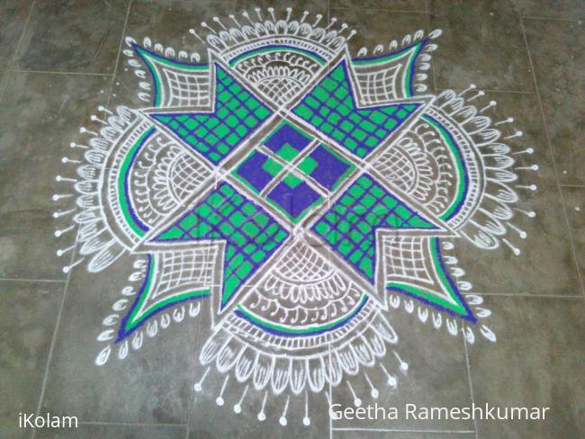 Rangoli: Margazhi kolam_8!