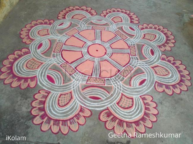 Rangoli: Friday kolam!!