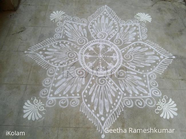 Rangoli: my daily kolam