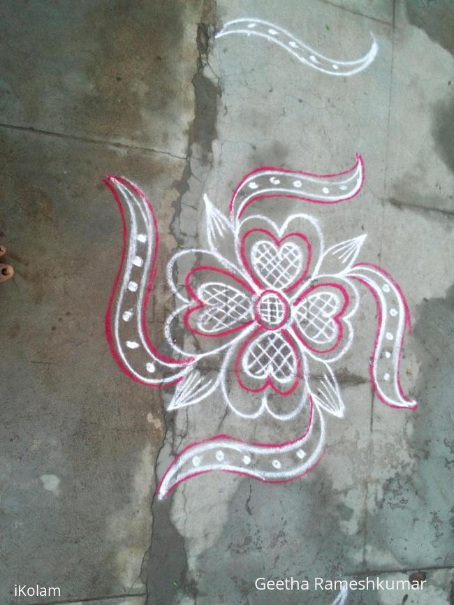 Rangoli: my daily kolam!