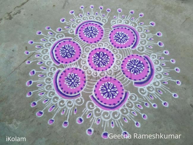 Rangoli: my kolam!