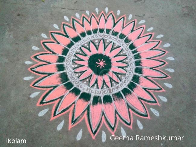 Rangoli: my daily kolam