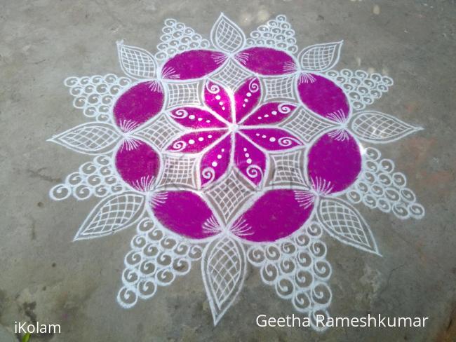 Rangoli: my kolam!