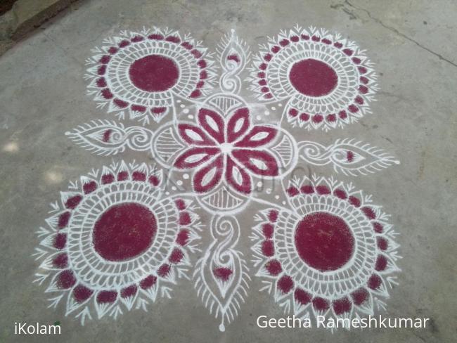 Rangoli: Friday kolam!!