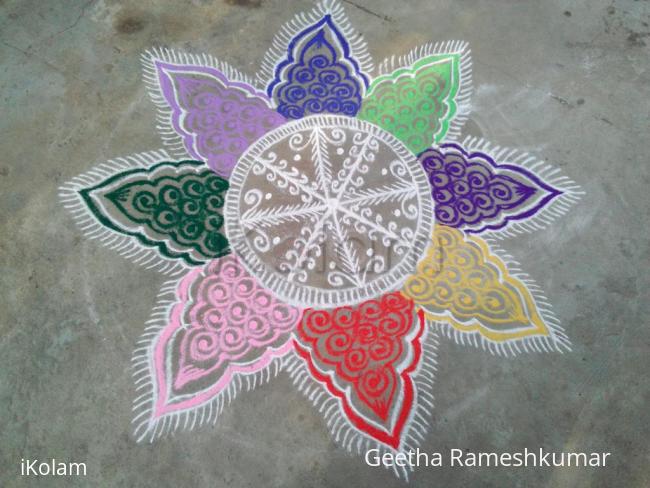 Rangoli: simple one!