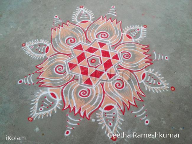 Rangoli: Tuesday kolam!!