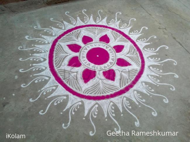 Rangoli: Daily kolam!