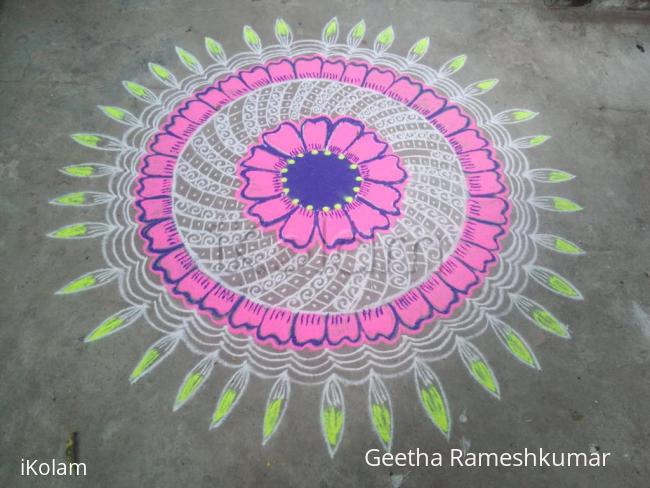 Rangoli: my daily kolam