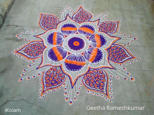 Rangoli: my daily kolam!