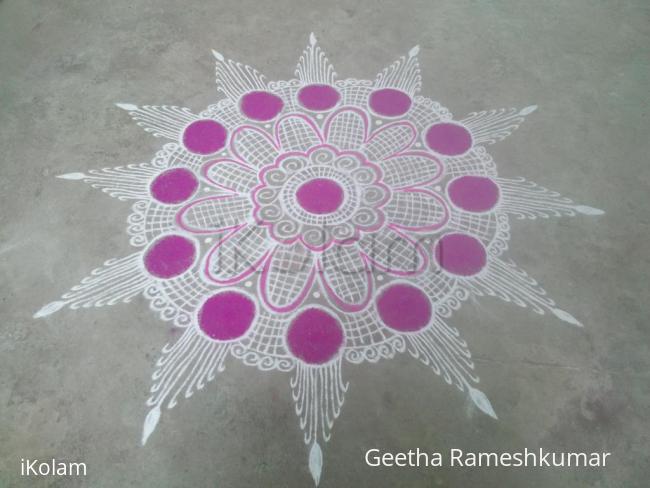 Rangoli: my daily kolam