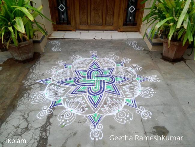 Rangoli: my kolam!