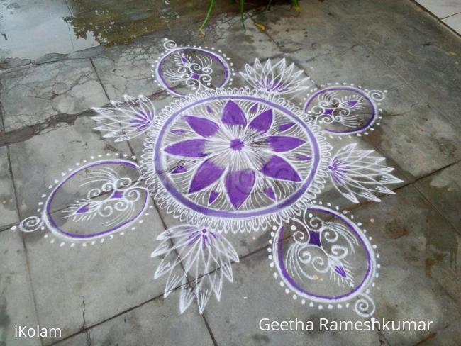 Rangoli: my daily kolam