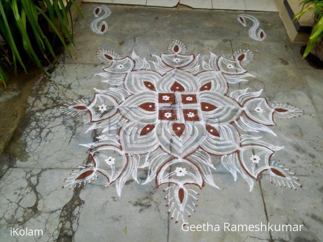 Rangoli: Friday kolam!