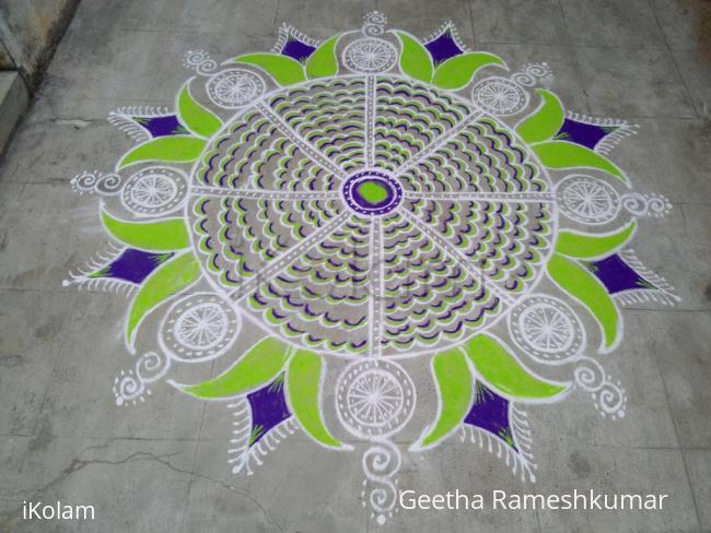 Rangoli: Margazhi kolam_3!