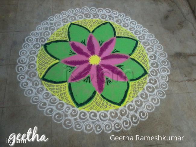 Rangoli: Sunday kolam!