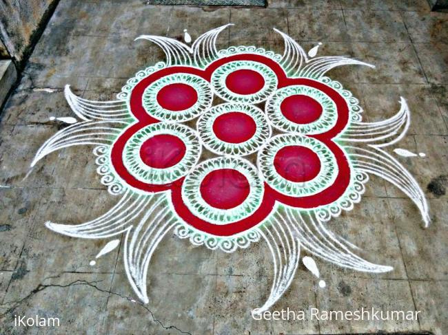 Rangoli: Margazhi kolam 18!