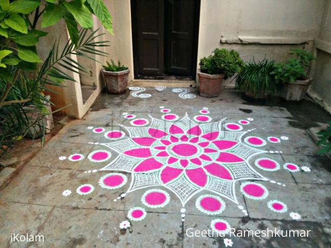 Rangoli: Margazhi kolam 20!