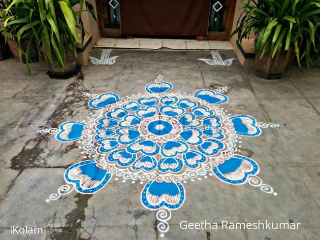 Rangoli: Margazhi kolam 22!