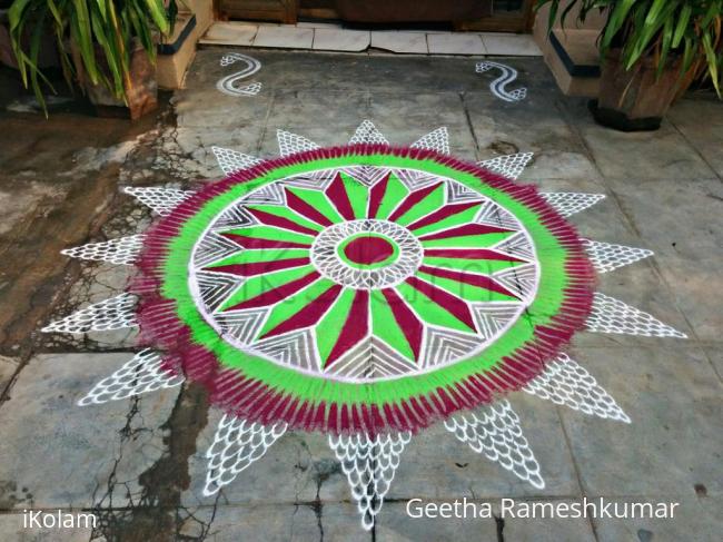 Rangoli: Margazhi kolam 23!