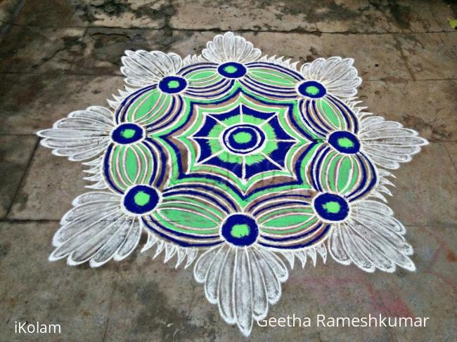 Rangoli: Margazhi kolam 27!