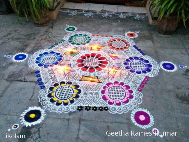 Rangoli: Happy pongal friends!!