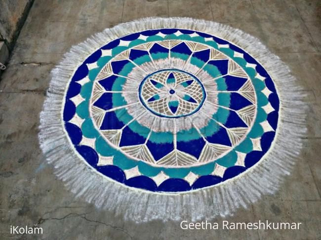 Rangoli: My daily kolam!